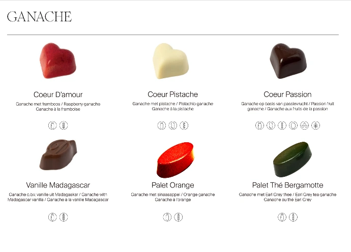Ganache framboise enrobée de chocolat belge noir premium, équilibre fruité intense.